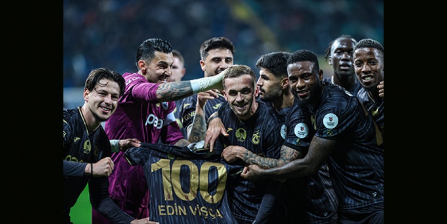 Visça 100'ler kulübüne girdi