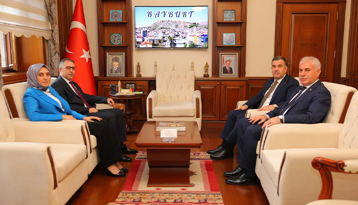 Vali Eldivan Protokol Ziyaretlerini Kabul Etti