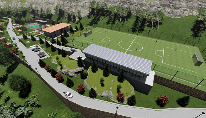 Kürtün’de Sosyal Yaşam ve Spor Kompleksi Hizmete Açıldı