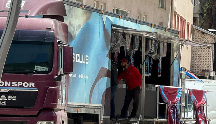 Trabzonspor Tırı Torul’da Taraftarlarla Buluştu