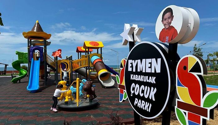 Eynesil’de Yürek Burkan Anı: Küçük Eymen’in Adı Parkta Yaşayacak