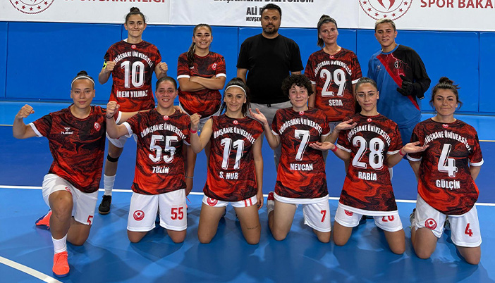 Gümüşhane Üniversitesi Kadın Futsal Takımı Süper Lig’de