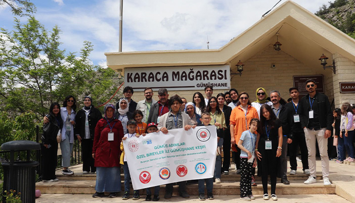  Gümüş Adımlar Projesiyle Özel Bireyler Gümüşhane’yi Keşfetti