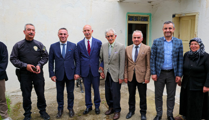 Rektör Yıldız’dan Eğitime Emek Veren İsmine Vefa Ziyareti