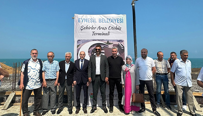 Eynesil’de Ulaşım Yatırımı: Terminalin Temeli Atıldı