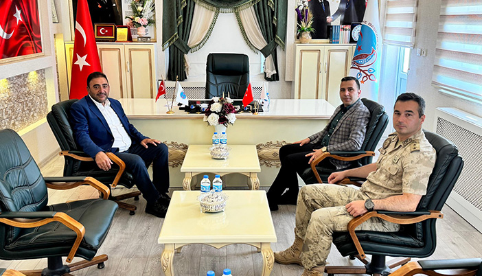 Kaymakam Algın’dan Deredolu Belediyesi’ne Veda Ziyareti
