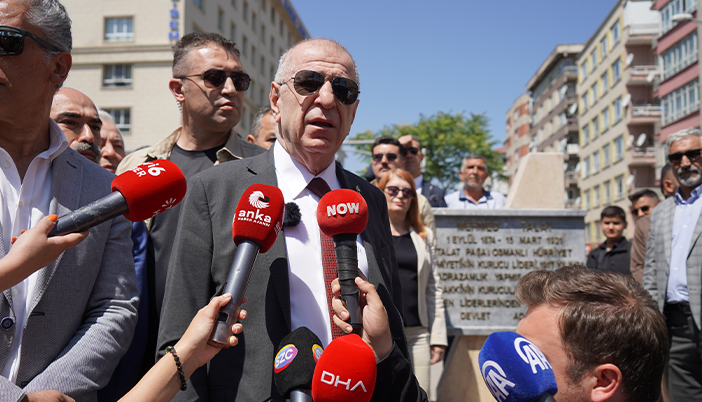 Ümit Özdağ’dan Talat Paşa Anıtı Önünde Sert Açıklamalar: “Tarihimize Düşmanlık Kabul Edilemez”