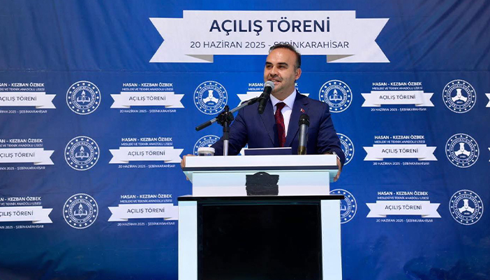  Bakan Kacır’dan Kelkit’e Ziyaret Mesajı