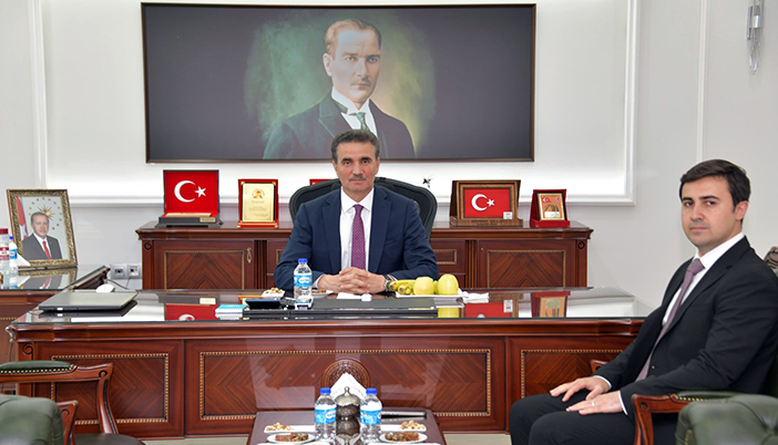 Vali Baruş’tan Torul Kaymakamı Koray Çelik’e Ziyaret