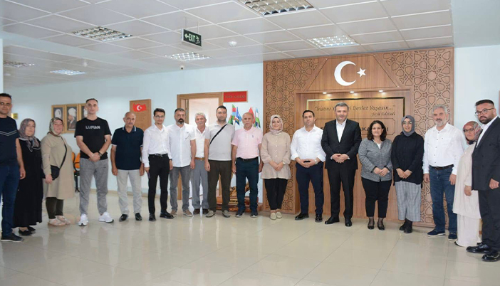 AK Parti Heyetinden Şiran Kaymakamı’na Ziyaret