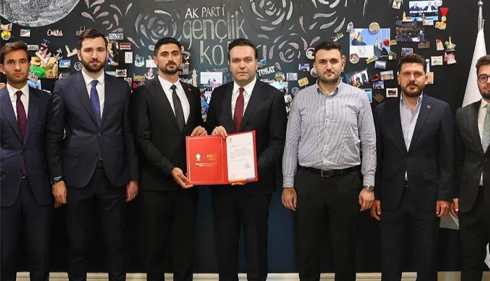 AK Parti Gençlik Kolları’na Gümüşhaneli İsim: Ahmet Dallı Göreve Başladı