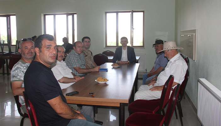 Köse’li Köylüler Taleplerini Kaymakam Pelit’e İletti
