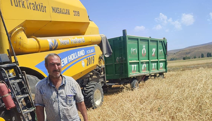Köse’de Hasat Sezonu Başladı: Biçerdöverler Denetimde