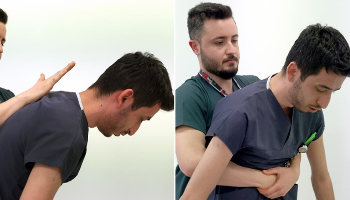 Gümüşhane’de Yaşlı Amcayı Heimlich Manevrası Kurtardı