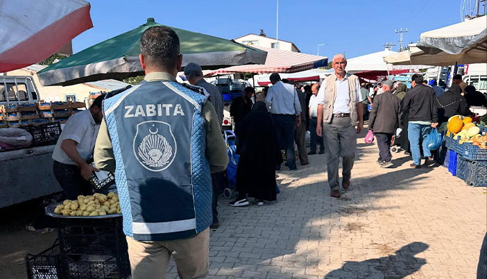 Demirözü İlçesinde Zabıta İşbaşında