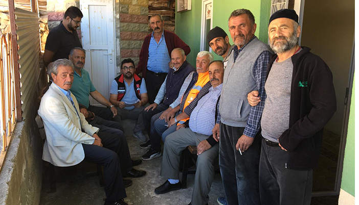 Tarım Sahada; Gümüşhaneli Çiftçiler Bilgilendirildi