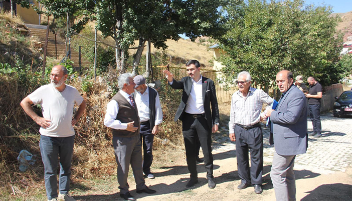 Kaymakam Pelit’ten Köylerde Yoğun Mesai