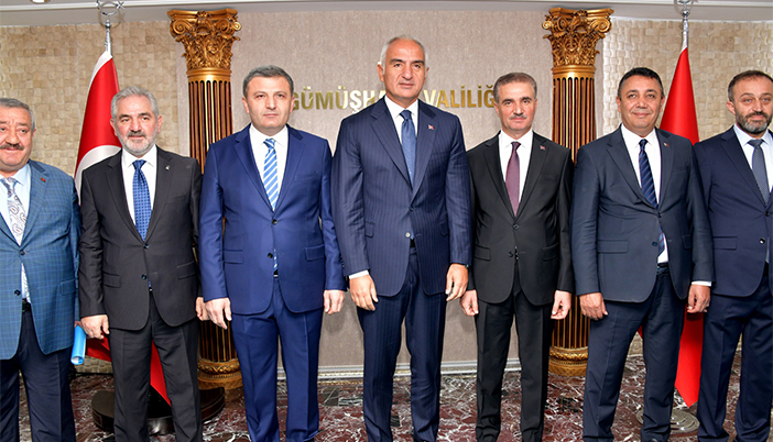 Kültür ve Turizm Bakanı Mehmet Nuri Ersoy Gümüşhane’de