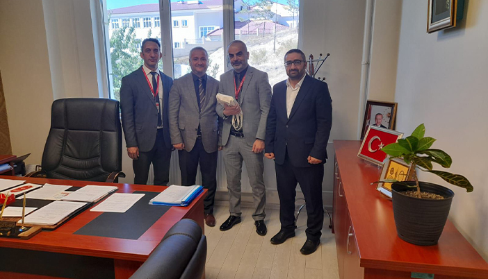 Şiran Müftülüğünden Başhekim Dr. Turan’a Ziyaret
