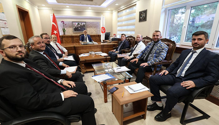 İlçe Müftüleri Gümüşhane İl Müftülüğünde Toplandı