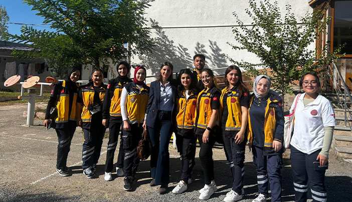 SHMYO Öğrencilerinden Anlamlı Ziyaret