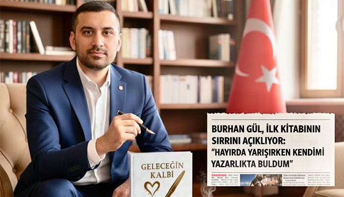 Burhan Gül, İlk Kitabının Sırrını Açıklıyor: “Hayırda Yarışırken Kendimi Yazarlıkta Buldum”