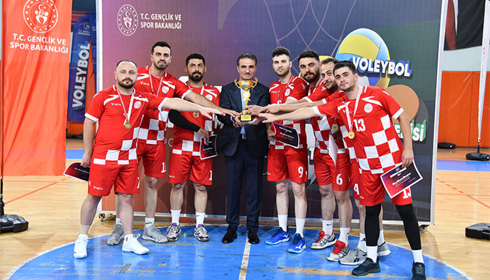 Gümüşhane Gençlik ve Spor İl Müdürlüğü Şampiyon Oldu