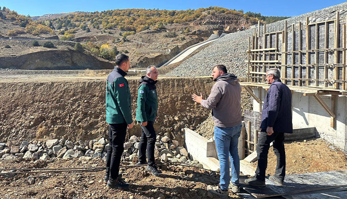  Bölge Müdürü Barajları İnceledi