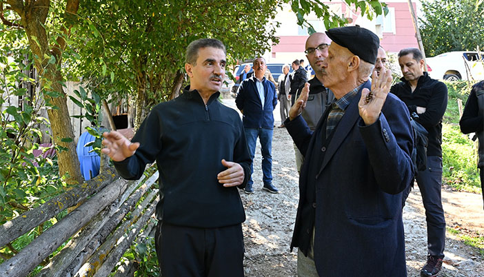 Vali Baruş Kürtün’de İncelemelerde Bulundu
