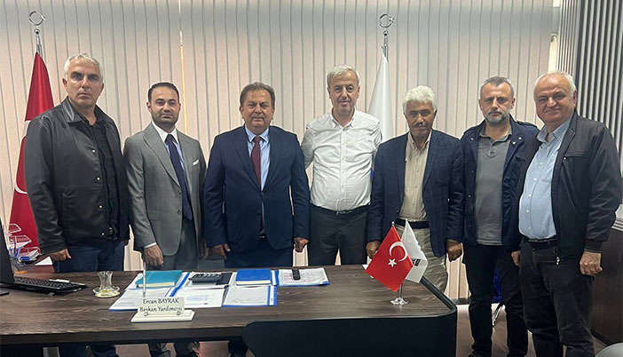 SAMDEF’ten Canik Belediye Başkan Yardımcısı Ercan Bayrak’a Ziyaret