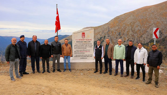 Derebaşı Virajlarına “Künye Taşı” Dikildi