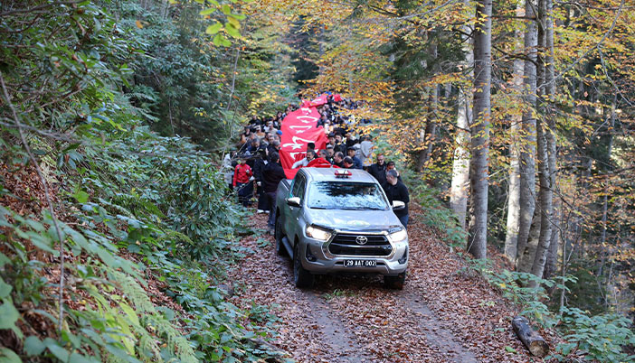 Örümcek Ormanlarında 102. Yıl Yürüyüşü Düzenlendi