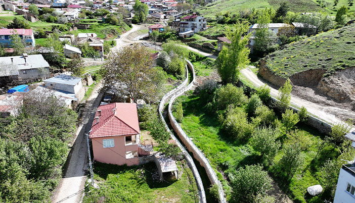 Gerdekhisar Köyü Taşkınlardan Korunacak