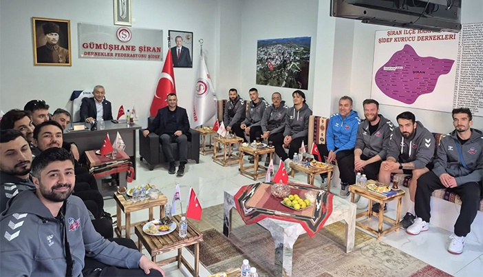 Ünsal Group Şiran Akademi Spor, İstanbul’da Şiran Dernekler Federasyonu’nu Ziyaret Etti