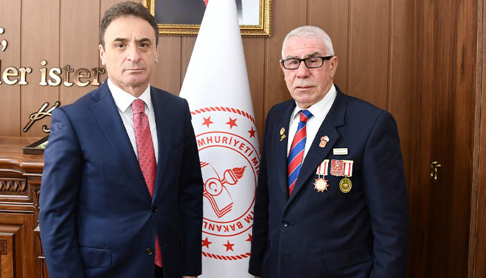 Vatan Size Minnettardır: Gazilerden İl Millî Eğitim Müdürü’ne Ziyaret
