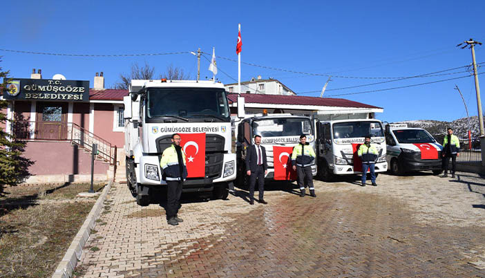 Gümüşgöze Belediyesi Araç Filosunu Güçlendirdi: 3 Yeni Araç Hizmete Alındı