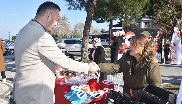 Görele’de El Emeği Yeni Yıl Çarşısında Görücüye Çıktı