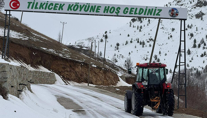 Gümüşhane’de Beş Köy Kışla Birlikte Sessizliğe Bürünüyor