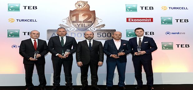 “Anadolu 500 Ödülleri”, TEB’in desteğiyle 12’inci kez sahiplerini buldu
