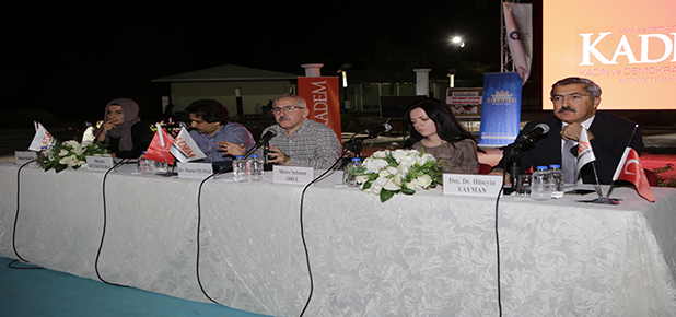Antalya Büyükşehir Belediyesi ve KADEM' den 15 Temmuz Demokrasi Mücadelesi Paneli