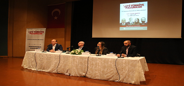 Antalya’da Yeni Türkiye Buluşmaları Konferanslar Dizisi sürüyor