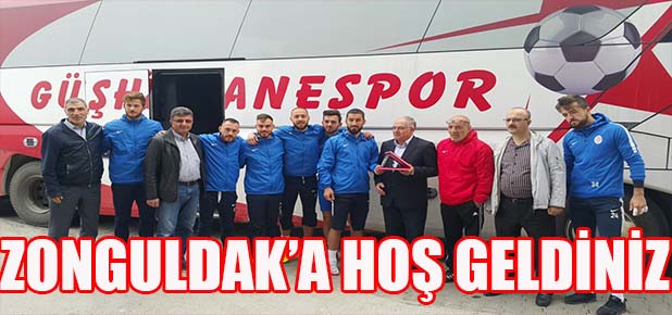 Başkan Köksal'dan Gümüşhanespor'a plaket