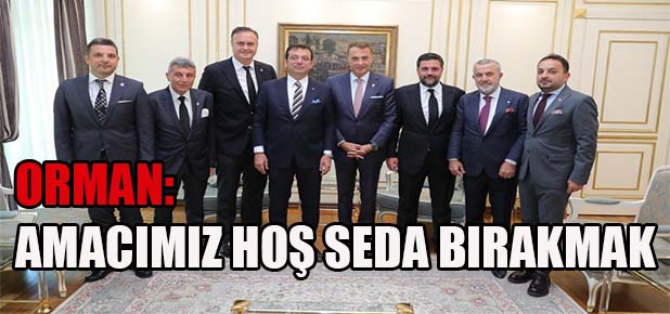 BJK yönetiminden İmamoğlu'na tebrik ziyareti