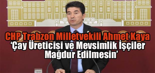 “Çay İçin Acilen Koronavirüs Önlemi Alınmalı”