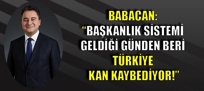 DEVA Partiside 'Parlamenter Sistem' Dedi