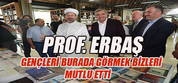 Diyanet İşleri Başkanı Erbaş, Millet Kıraathanesi’ni Ziyaret Etti