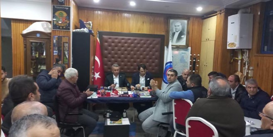 Dr. Yalçın Güngören Gümüşhaneliler Derneğinde