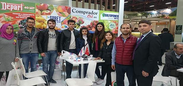 Elmalı MYO öğrencileri tarım fuarında iş bağlantısı yaptılar