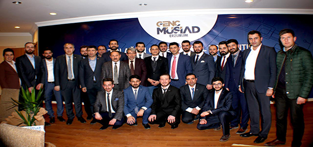 Erzurum Genç MÜSİAD’da kan değişimi