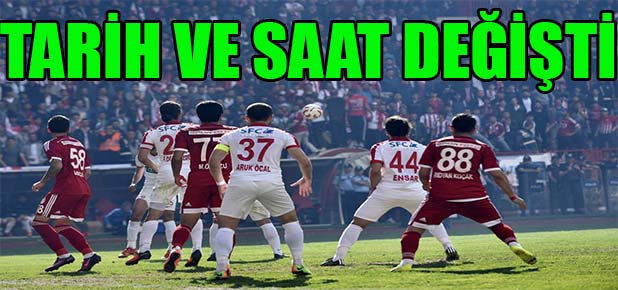 Finalin tarih ve saati değişti
